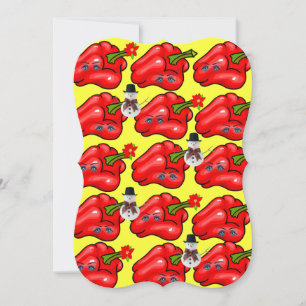 Christmas Happy Holiday Flat Greeting Card