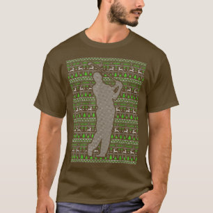 Christmas Happy Holidays GOLF gift Xmas season T-Shirt