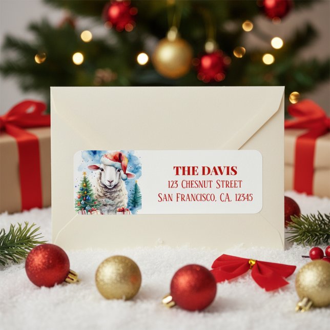 Christmas Hat Festive Sheep (Creator Uploaded)