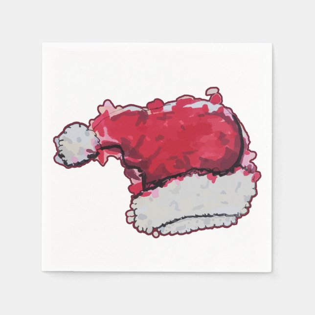Christmas Hat Napkin (Front)