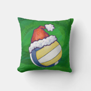 Christmas Hat Volleyball Cushion