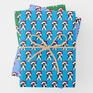 Christmas Havanese Wrapping Paper Set of 3 Sheets