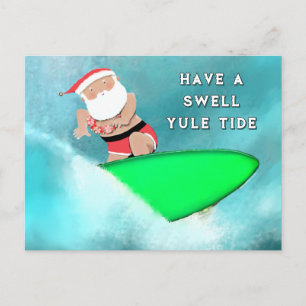 Christmas Hawaii Holiday Postcard