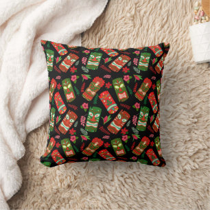 Christmas Hawaiian Tropical Cushion