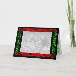 Christmas Heart Holiday Card