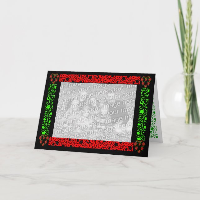 Christmas Heart Holiday Card (Front)