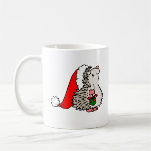 Christmas Hedgehog Coffee Mug
