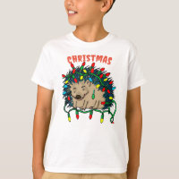Christmas hedgehog