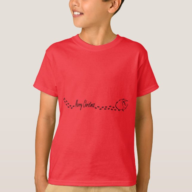 Christmas Hedgie T-Shirt (Front)