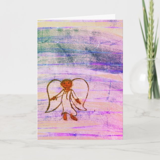 Christmas Herald Angel Sings Card (Front)