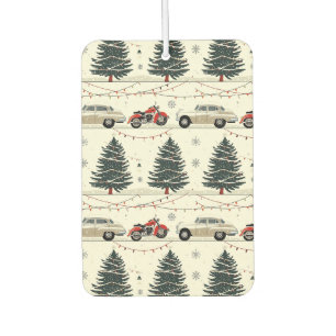 Christmas Highway Rearview Style Car Air Freshener