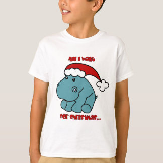 Christmas Hippo T-Shirt