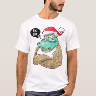 Christmas Hipsta Santa Claus T-Shirt