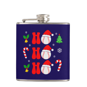 Christmas Ho Ho Ho Funny Xmas-85211 Hip Flask