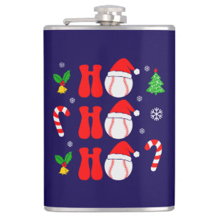 Christmas Ho Ho Ho Funny Xmas-85211 Hip Flask