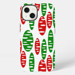 Christmas Holey Ovals iPhone 13 Case