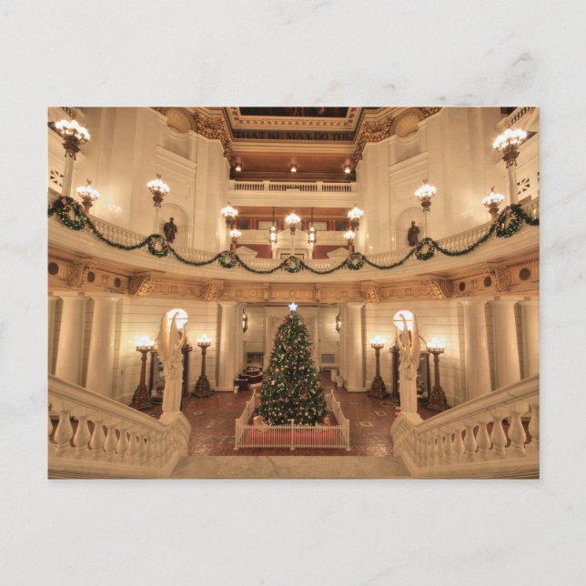 Christmas Holiday at Pennsylvania State Capitol (Front)