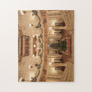 Christmas Holiday at Pennsylvania State Capitol Jigsaw Puzzle
