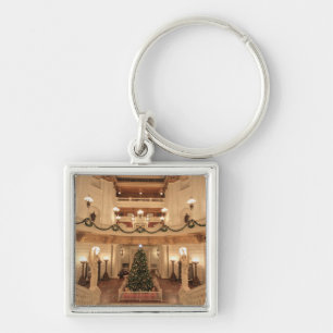 Christmas Holiday at Pennsylvania State Capitol Key Ring