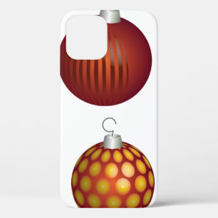 Christmas holiday ball decoration iPhone 12 case