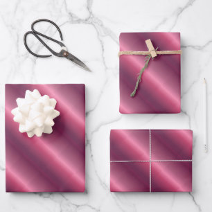 Christmas Holiday Birthday Wedding Bordeaux Gift Wrapping Paper Sheet