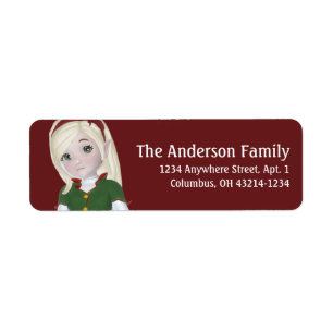 Christmas Holiday Blonde Elf - Christmas