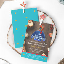 Christmas Holiday Boxer Dog Ugly Sweater Party