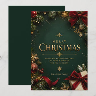 Christmas holiday card