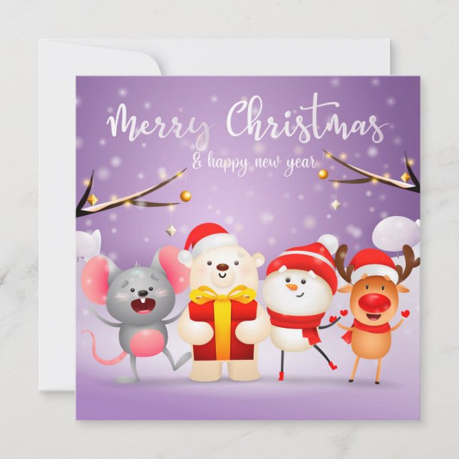 Christmas Holiday Card (Front)