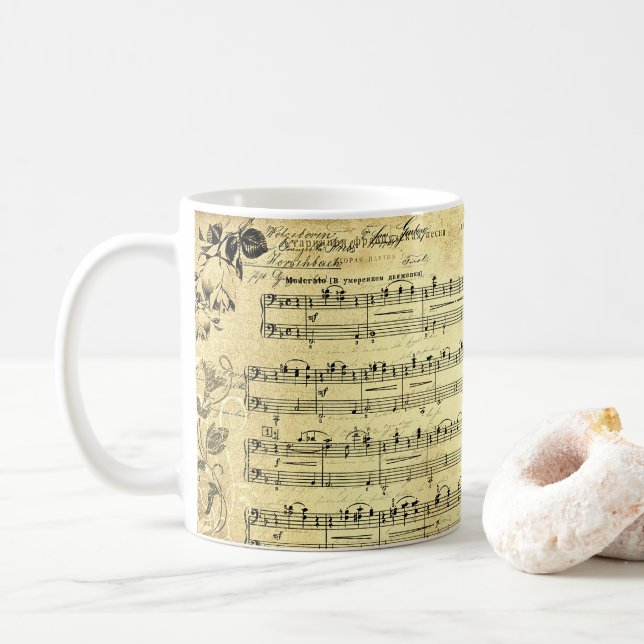 Christmas Holiday Carole Mug (With Donut)