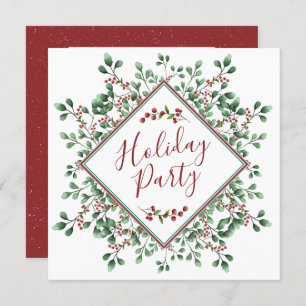 Christmas Holiday Celebration - Party - Invitation