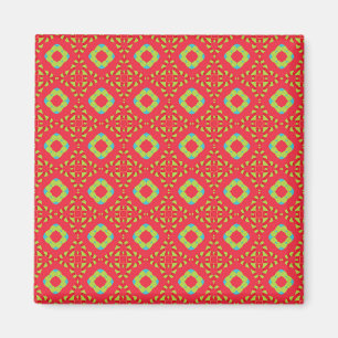 Christmas Holiday Charm Pattern 01 - Magnet