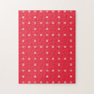Christmas Holiday Charm Pattern 09 - Jigsaw Puzzle