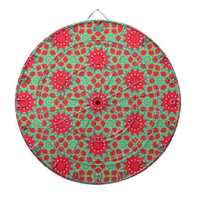 Christmas Holiday Charm Pattern  Dartboard (Front)
