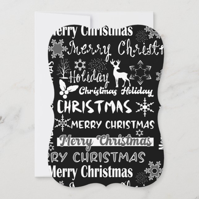Christmas holiday, Christmas pattern  (Front)