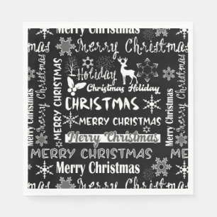 Christmas holiday, Christmas pattern Napkin