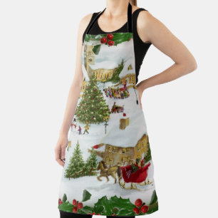 Christmas Holiday classics Apron