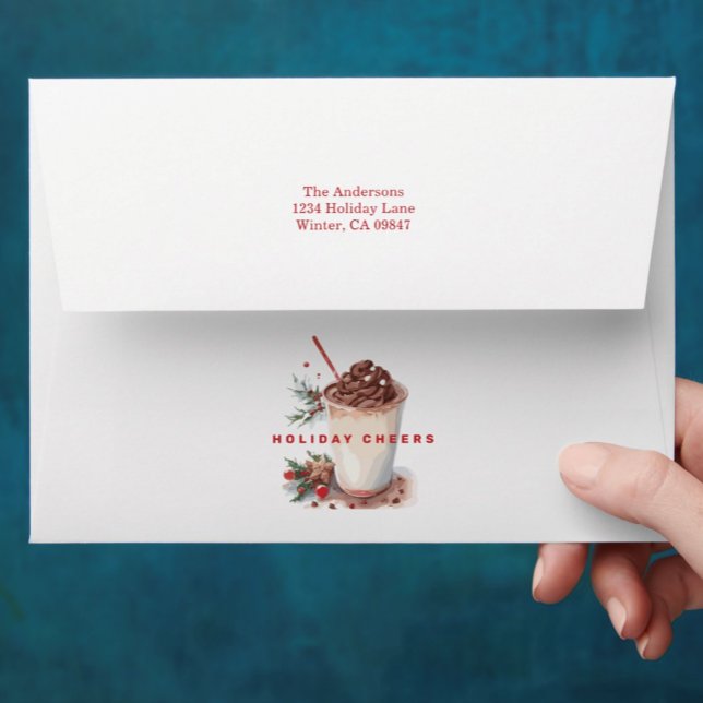 Christmas Holiday Coffee Mingle Party  Envelope (Creator Uploaded)