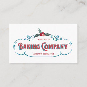 Christmas Holiday Cookie Baking Gift Card