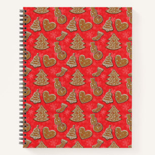 Christmas Holiday Cookie Notebook