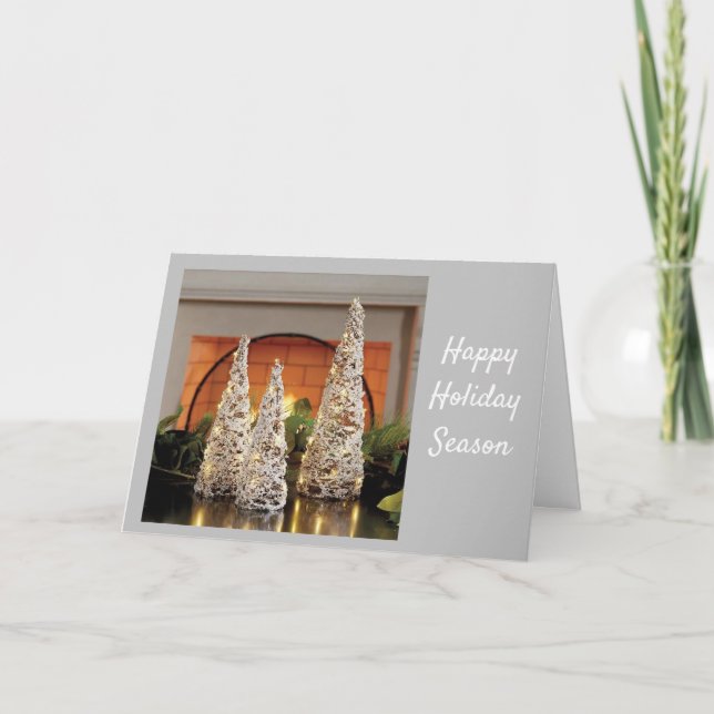 CHRISTMAS HOLIDAY DECOR "BOSS" AT CHRISTMAS CARD (Front)