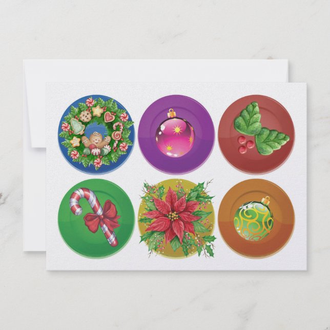 Christmas / Holiday Dinner Invitation (Front)