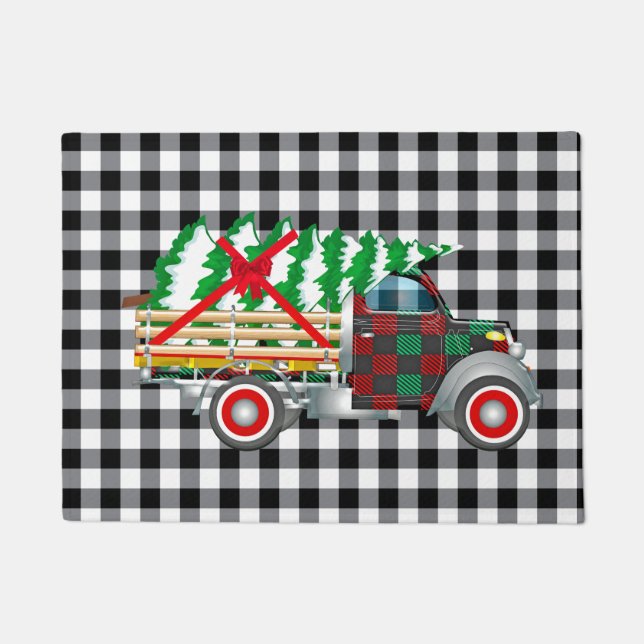 Christmas Holiday Doormat (Front)