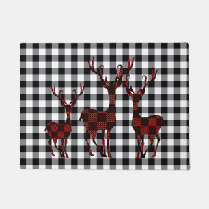 Christmas Holiday Doormat-Deer Doormat