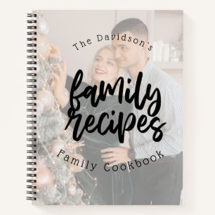 Christmas holiday family recipe cook book