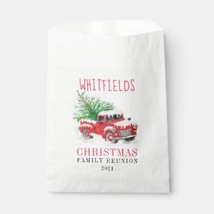 Christmas Holiday Family Reunion Favour Bags