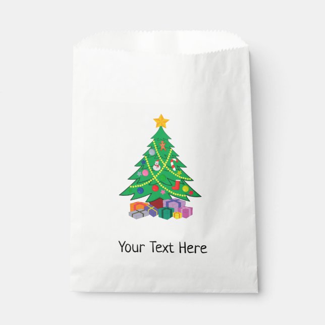 Christmas Holiday Favour Bags (Front)