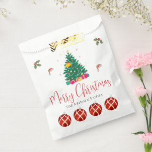Christmas Holiday Favour Bags