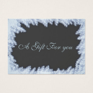 Christmas/holiday frost pine branches