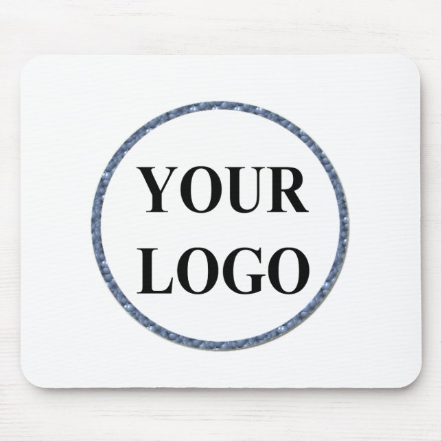 Christmas Holiday Gift ADD YOUR LOGO Merry Xmas Mouse Mat (Front)